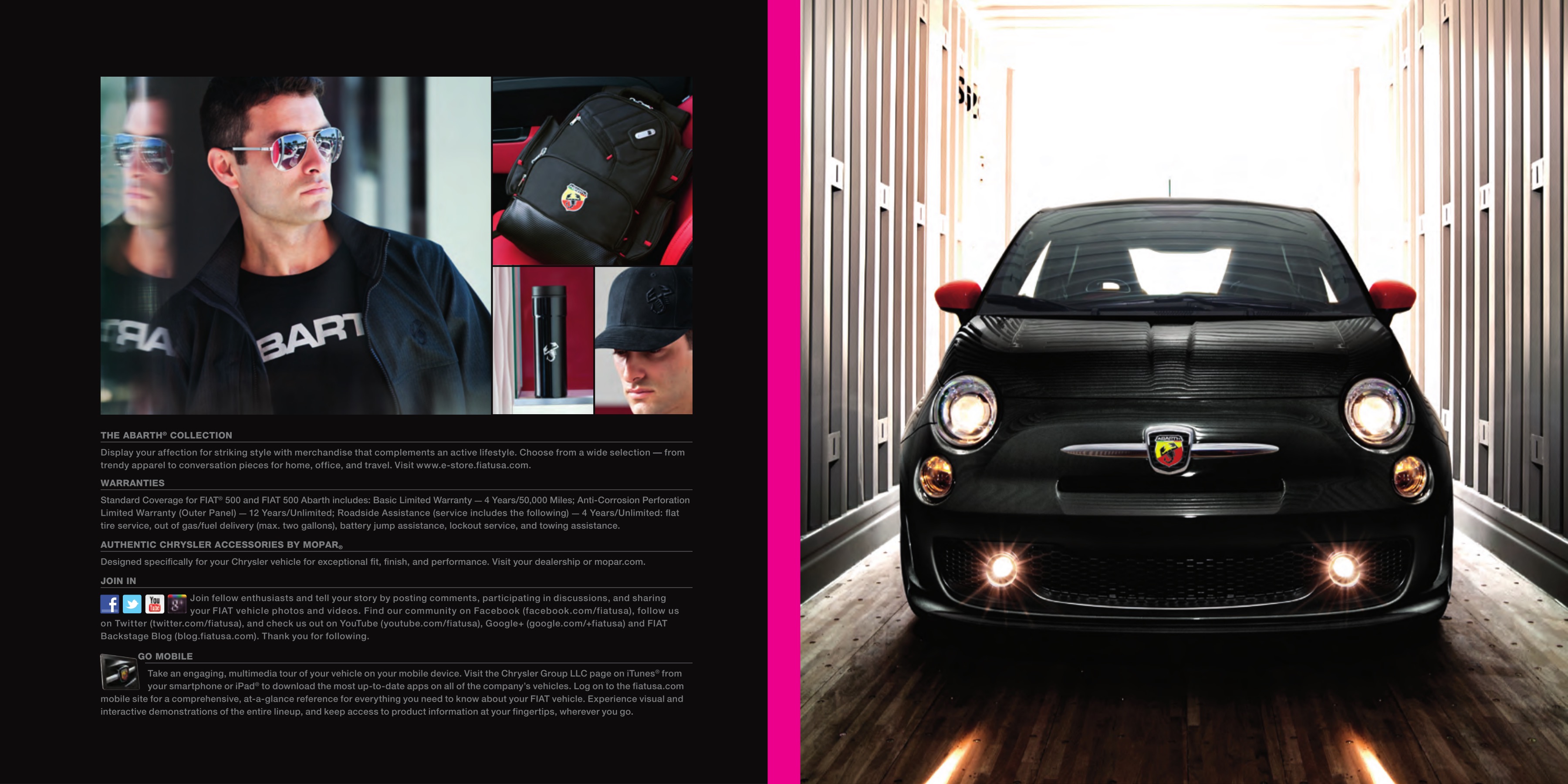 2013 Fiat 500 Abarth Brochure Page 10